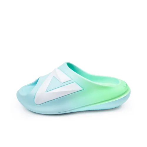 PEAK Very Small Fat Drag Slide Slippers Women's Blue/Green