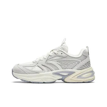 Anta Millennium Glacier Height Increasing Low Top Casual Shoes Women's Cumulus Gray