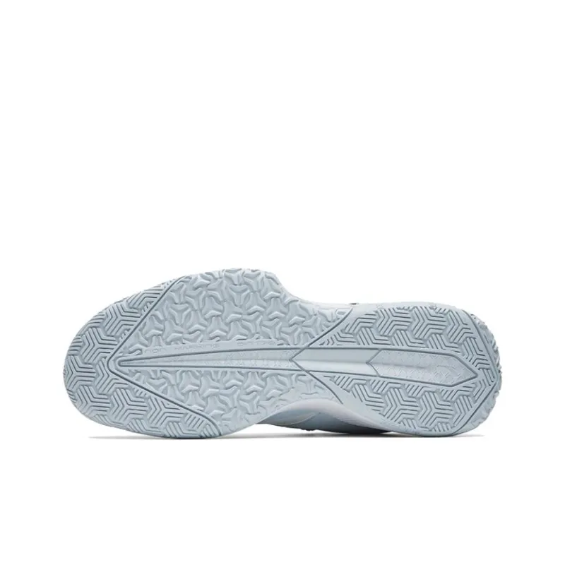Anta Speedy 2 Generations Cushioning Wear-Resistant Mid-Top Basketball Shoes Men's Light Dusty Gray-4