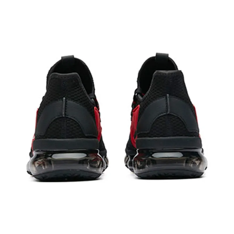 Anta SEEED Shock Absorbers With Slip Resistant Features Low Top Running Shoes Men's Black Red-3