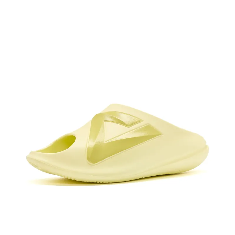 PEAK Statistic Sandals EVA Quiet Slide Slippers Women's Yellow-2