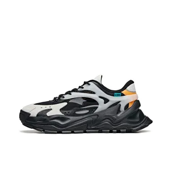 Anta Hot Durable Breathable Low Top Sports Casual Shoes Black Gray