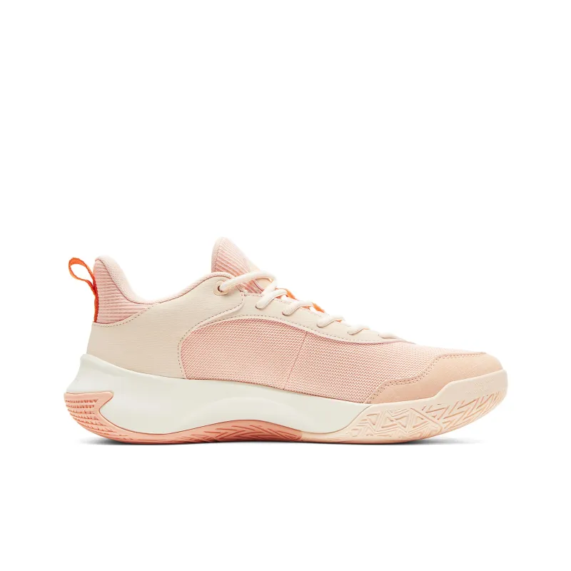 PEAK Triumph 1.0 Basketball Shoes Men Low Top Pink-1