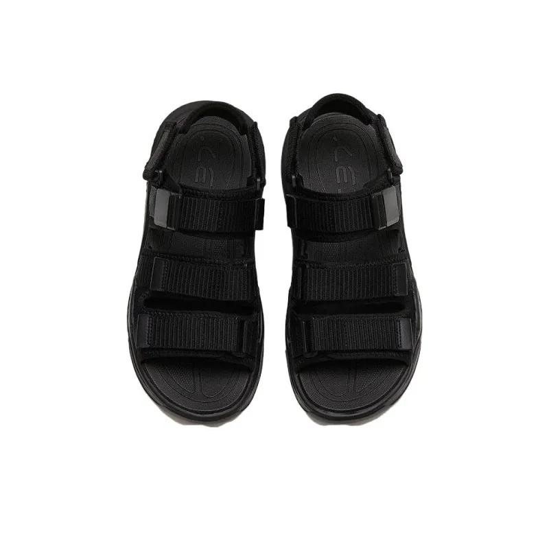 Anta Bastard Beach Sandals Men's Black-3