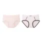 F Set-Macaron Color Block-Pink+Light Purple