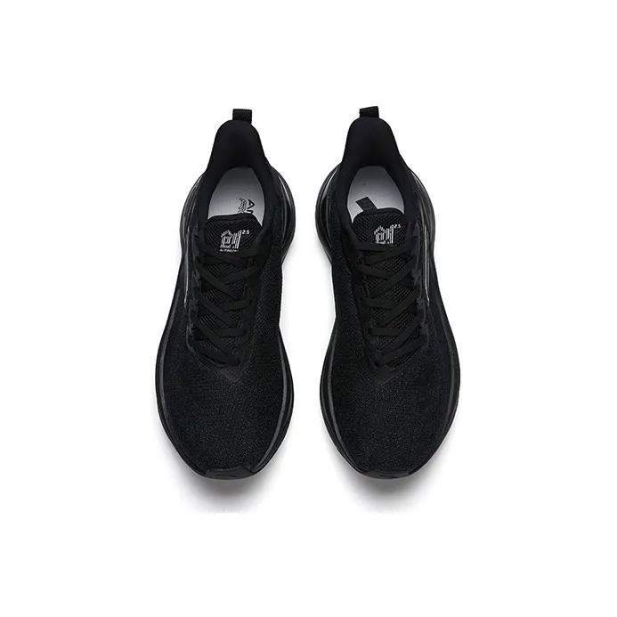 Anta 2.5 Breathable Low Top Running Shoes Men's Black Gray-2