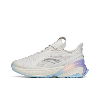 Anta C37 2.0 Slip Resistant Low Top Running Shoes Women's Gray Blue