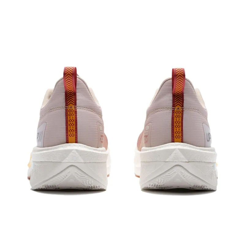 PEAK UP30 2.0 Slip Resistant Cushioning Low Top Running Shoes Men's Ivory Yellow-4