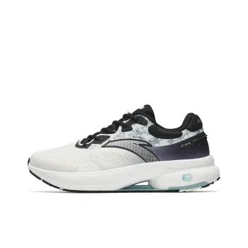 Anta C100 Cushioning Anti Slip And Wear Resistant Low Top Running Shoes Men's White Black