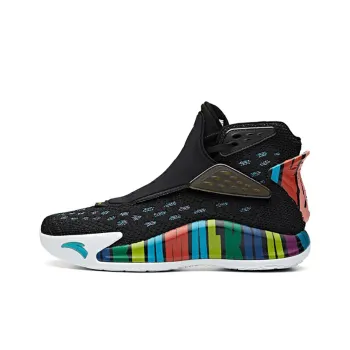 Anta KT5 KT Rainbow Black History Month High Top Basketball Shoes Men's Black