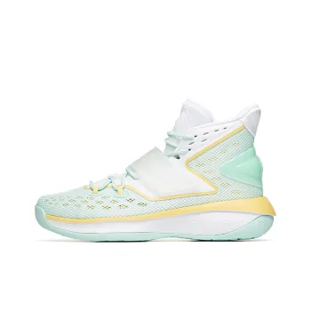 ANTA KT Ice Basketball Shoes Men High Top Porcelain Green/ANTA White/Light Yellow