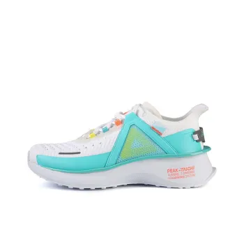 PEAK Tai Chi 2.0 Pro Shock Absorbers With Slip Resistant Features Low Top Running Shoes Women's White Blue