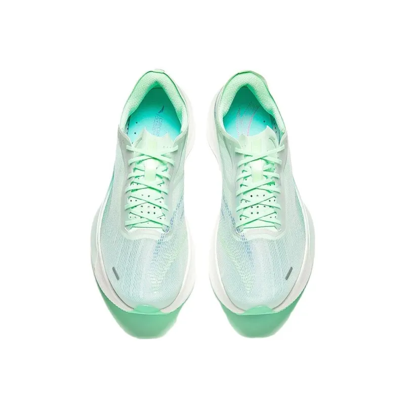 Anta C202 5 GT Cushioned Slip Resistant Low Top Running Shoes Women's Green Blue-2