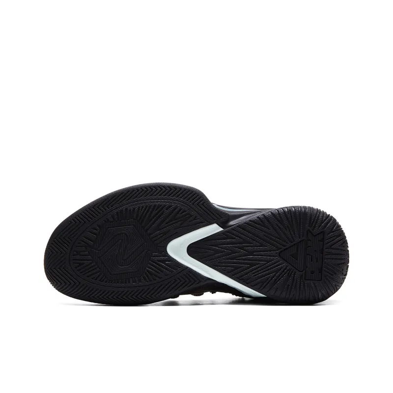 PEAK Phantom Foal 2.0 Basketball Shoes Men Low Top Black Heather Gray-5