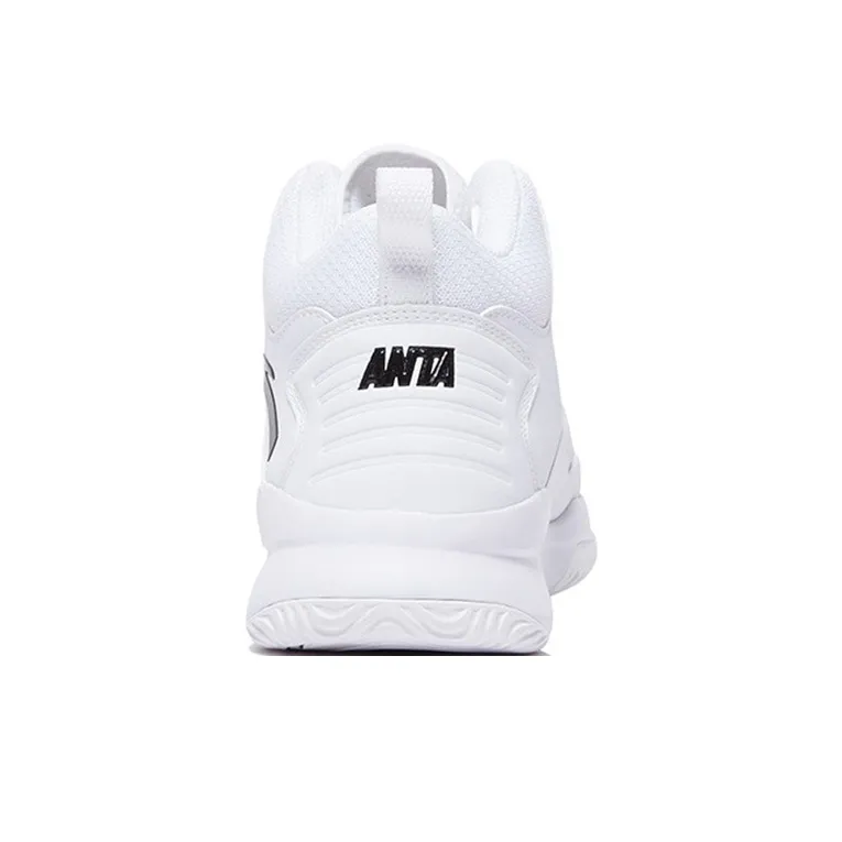 Anta Star Trail 4 KT Cushioning High-Top Basketball Shoes Men's Anta White-4