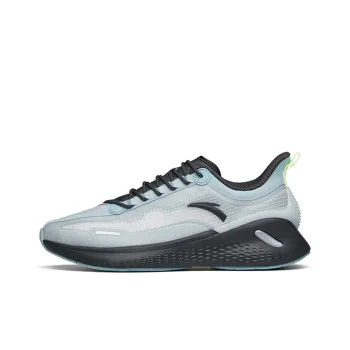 Anta Breaking Wind Cushioning, Slip Resistant, And Abrasion Resistant Low Top Running Shoes Men's Gray