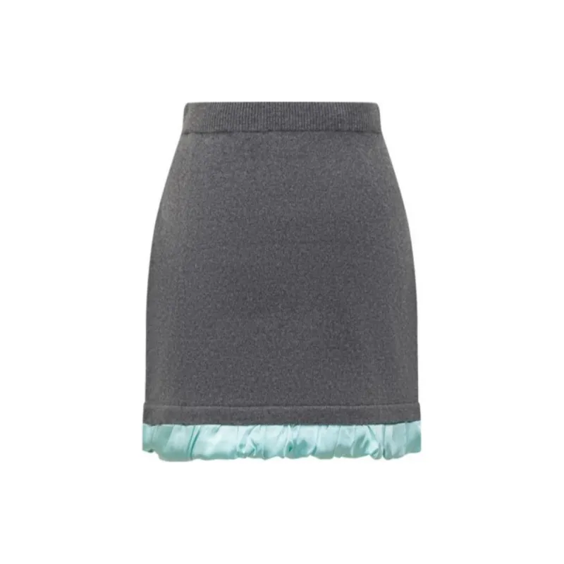 JW Anderson Satin Detailed Mini Skirt-1