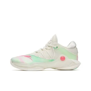 ANTA Skyline 1 Basketball Shoes Men Low Top White/Cyan/Pink