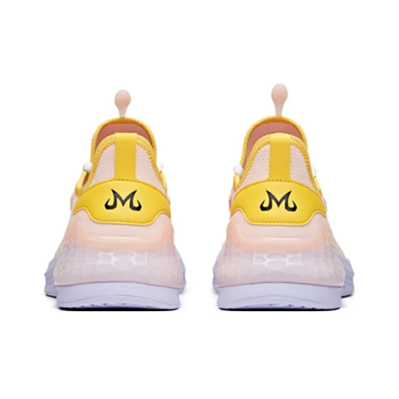 ANTA C37 Series Running Shoes Men Low Top Light Yellow/Pink/Purple-4