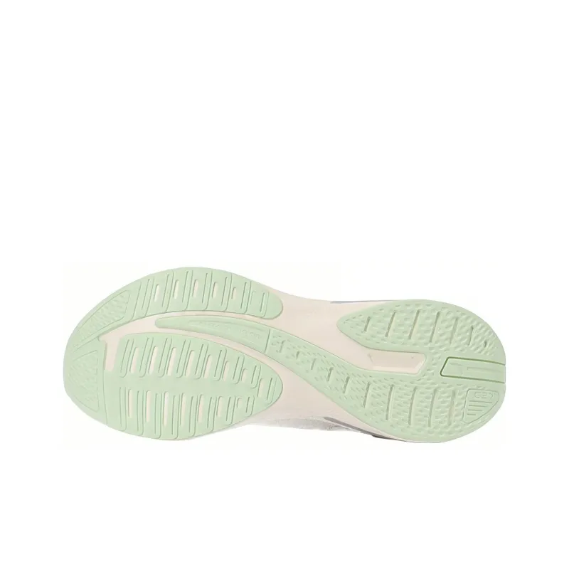 Anta C37 Series Drifting Cushioning Breathable Lightweight Low-Top Running Shoes Women's White Purple Green-4