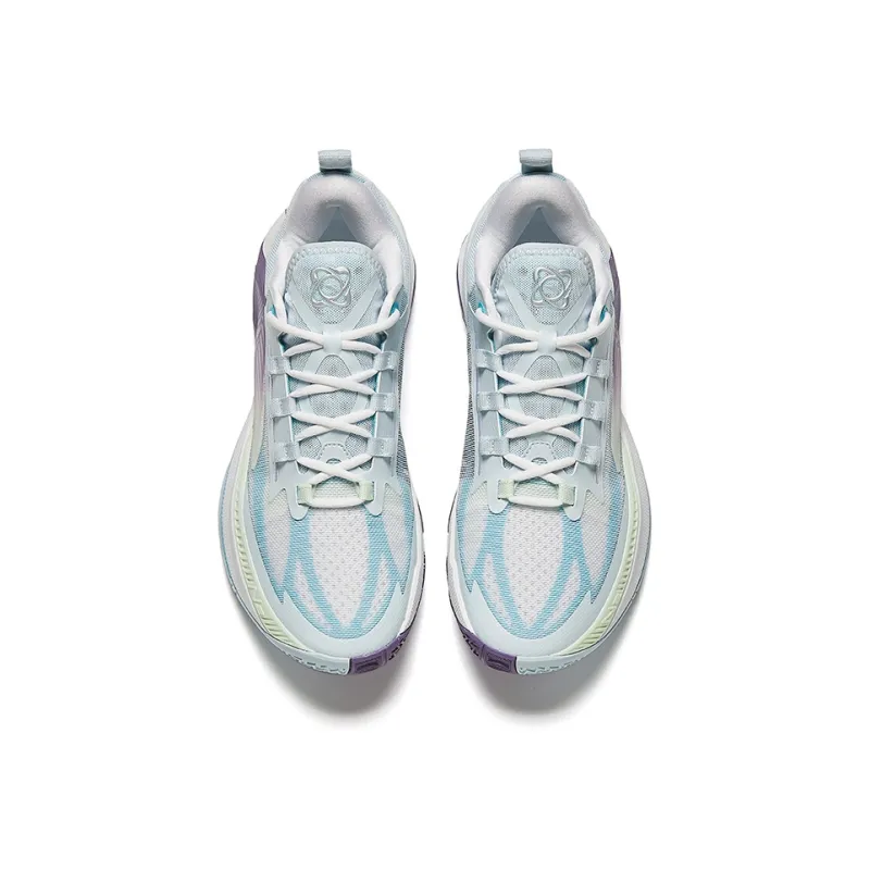 Anta Instantaneous 1 MOP Cushioning, Wear Resistant Low Top Basketball Shoes Men's Illusion Blue-2