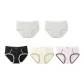 O Set-Macaron Color Block-Green+Green+Black+Yellow Cream+Light Purple