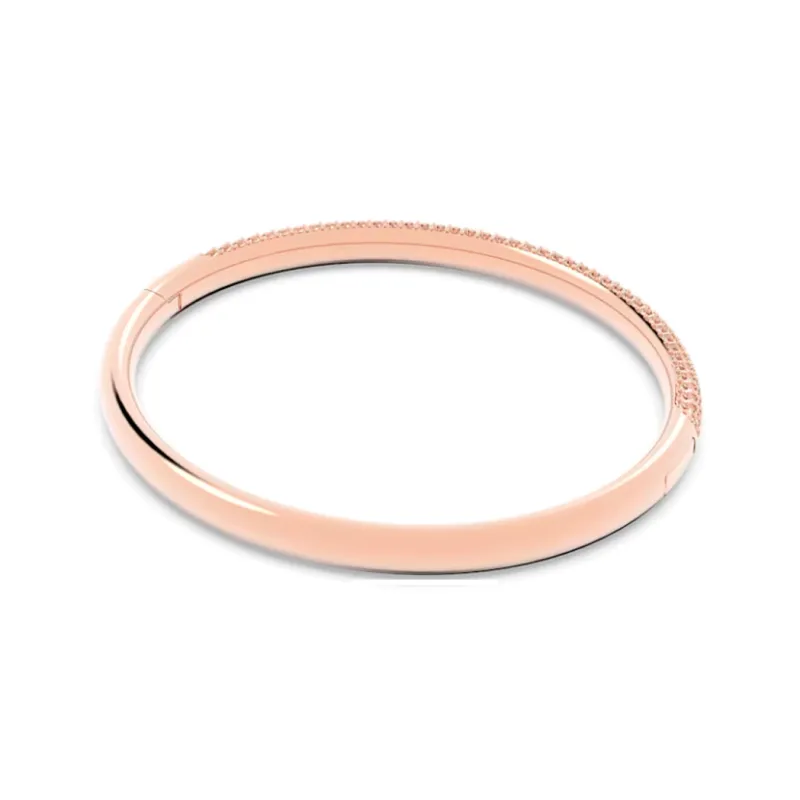 Swarovski Stone Bangles Women's Rose Gold-4
