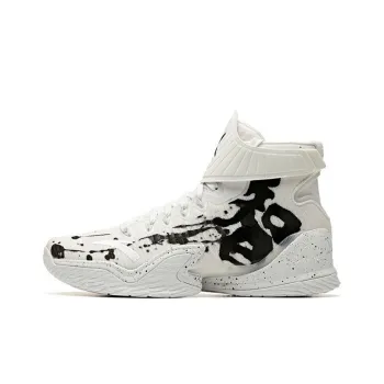Anta Thompson KT3 High Top Performance Basketball Shoes Men's White Black