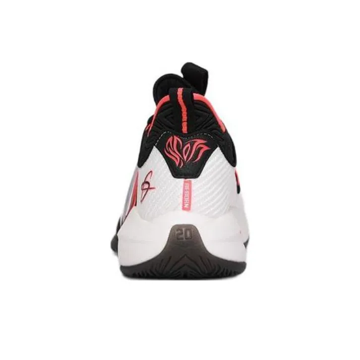 Anta GH2 Gordon Hayward Cushioning Anti Slip And Wear Resistant Support Low Top Basketball Shoes Men's White Red-3