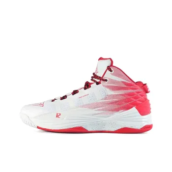 PEAK Howard Generation 1 Basketball Shoes Men Mid Top White Red
