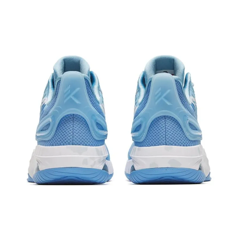 Anta KT3 Thompson Cushioning Anti-Slip And Wear-Resistant Low-Top Basketball Shoes Waterfall Blue-3