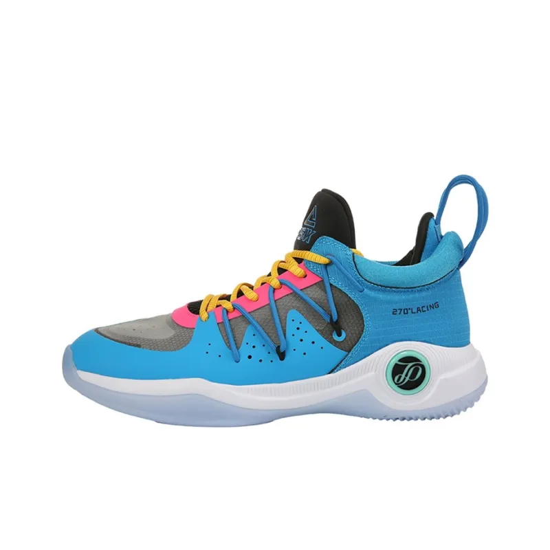 PEAK Magic Bullets Technology Mid Top Performance Basketball Shoes Men's Blue-0