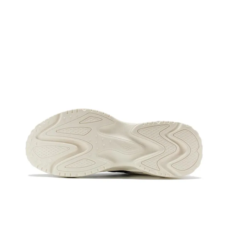 PEAK The Mountains Anti Slip Wear Resistant Low Top Casual Shoes Men's Beige Black-4
