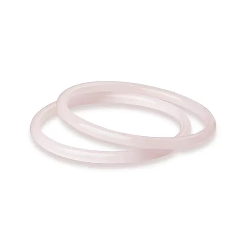 FUSSEM Colored Glaze Jade Bangles Unisex-2