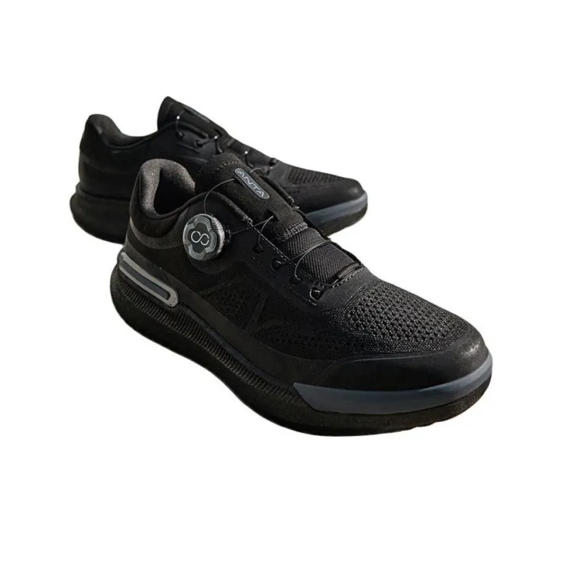 Anta Tianxing Durable Breathable Low Top Training Shoes Men's Basic Black-2
