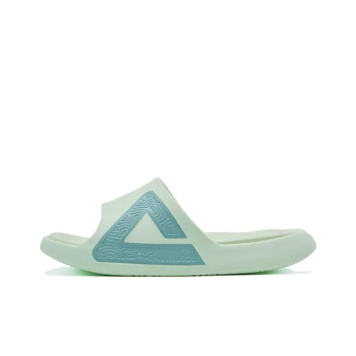 PEAK State Extremely Large Triangle 1.0 Slide Slippers Men Crystal Green