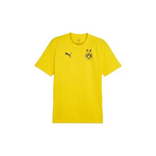 PUMA Borussia Dortmund Soccer Jerseys Men Yellow