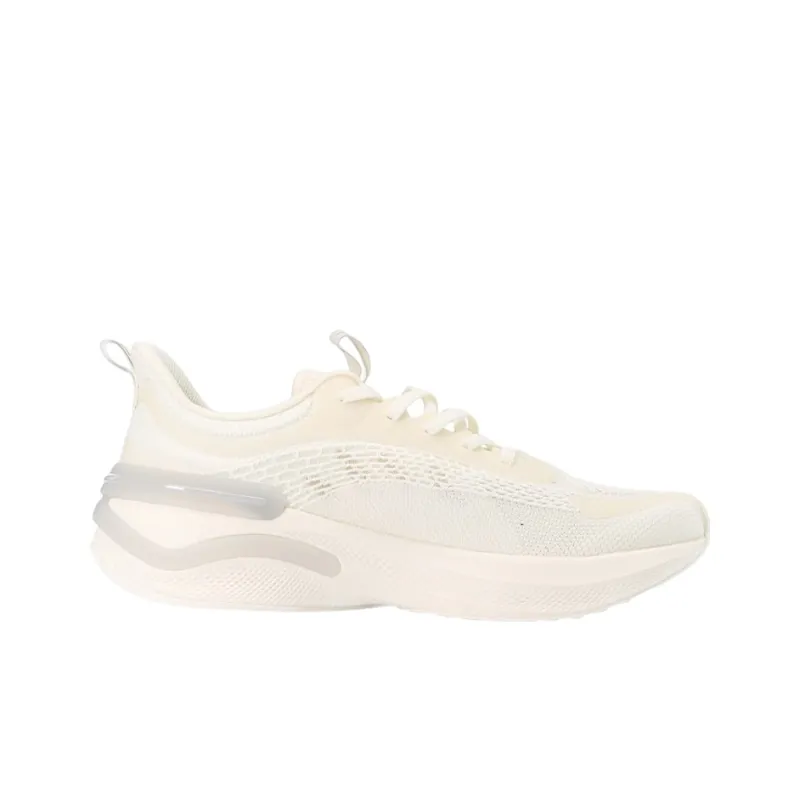 Anta C37 Series Breathable Lightweight And Wear Resistant Low Top Running Shoes Men's White Silver-1