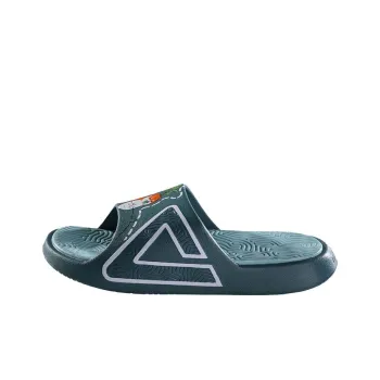 IDX x PEAK Tai Ji1.0 Rubber Sole Quiet Slide Slippers Men's Green