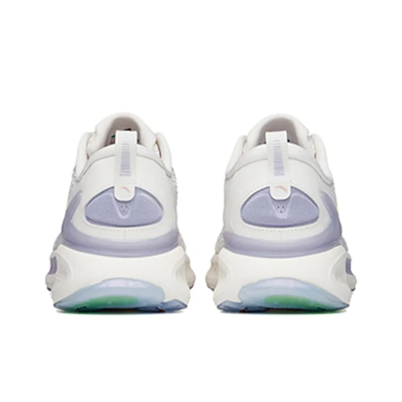 Anta Tron 1.5 Durable Breathable Low-Top Running Shoes Women's White Purple-4