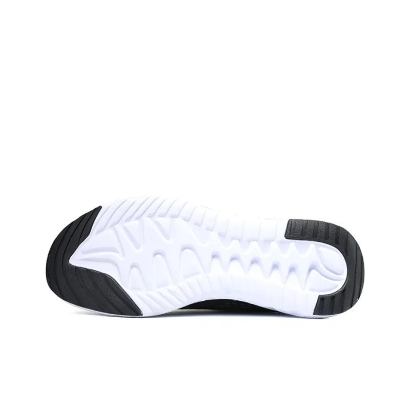 PEAK Qingyi Running Shoes Men Low-Top Black/All White-4