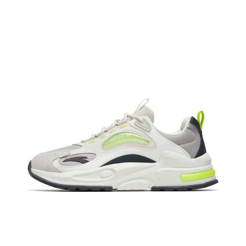 Anta Millennium 5.0 Lightweight And Wear-resistant Low-Top Sports Casual Shoes Men's White Gray-0
