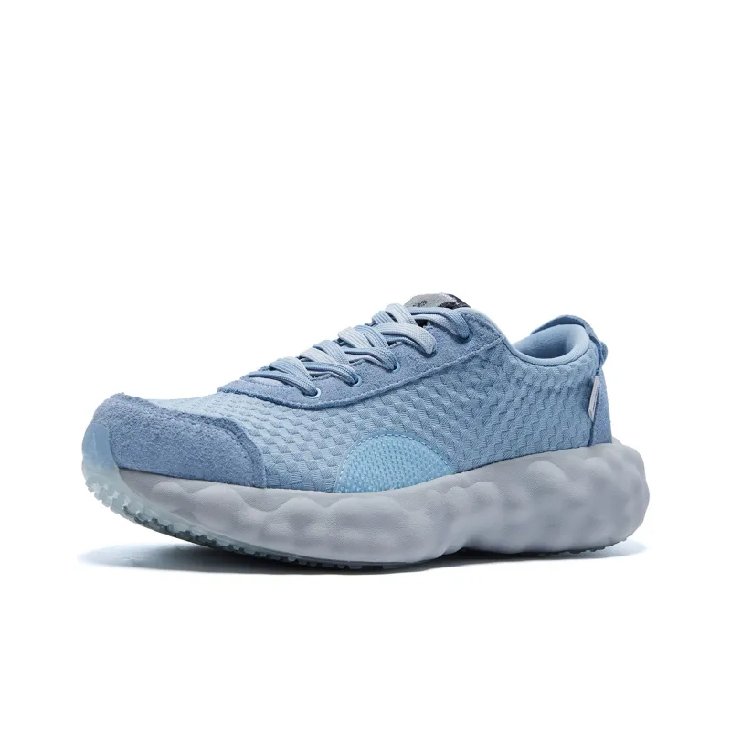 Rastaclat x PEAK State Pole Cloud R1 Small Lion Running Shoes Men's Light Gray Blue-3