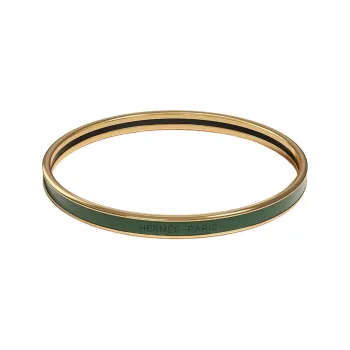 HERMES Bangles Women's Green