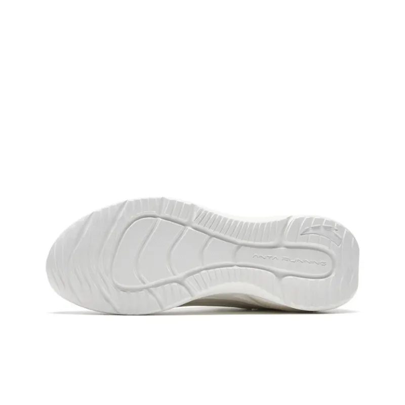 Anta Cloud Journey Wear-Resistant Low-Top Running Shoes Women's White-4