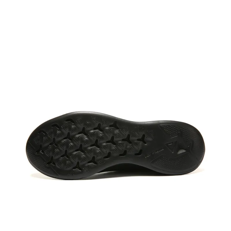 PEAK Qingyi Low Top Running Shoes Men's Black Red-3