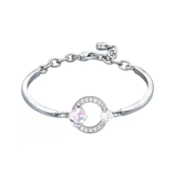 Swarovski Geometric Bangles Women's Silver