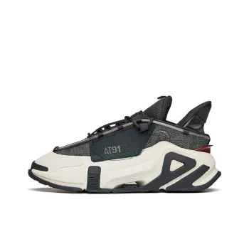 Anta AT91 Shock Absorbers With Slip Resistant And Abrasion Resistant Properties Low Top Running Shoes Black Gray