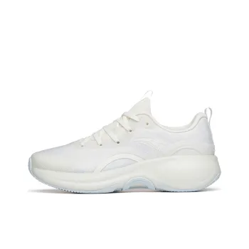 Anta Sugar Core Bubbles 3.0 Anti Slip Wear Resistant Low Top Running Shoes Women's Ivory White