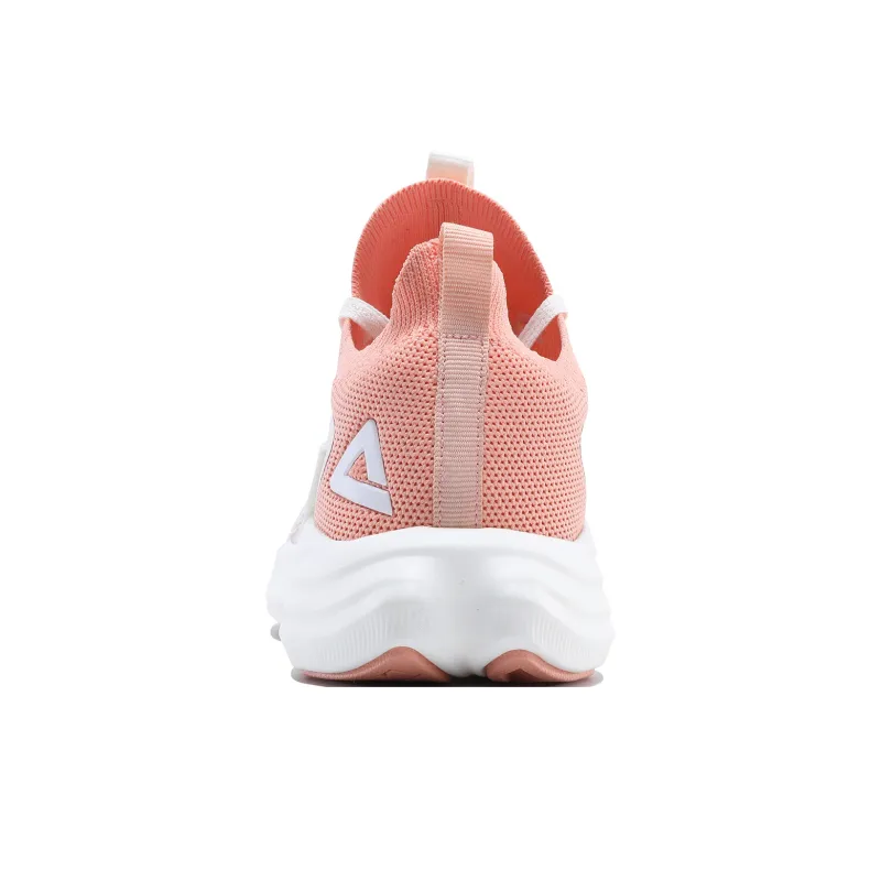 PEAK Light Speed 002 PRO Low Top Running Shoes Women's Pink Ecru-3